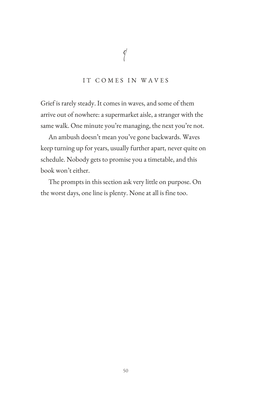Interior page: It Comes in Waves
